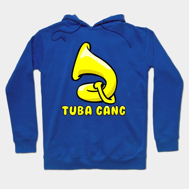 Tuba Gang Hoodie by Near Human Intelligence